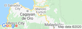 Manolo Fortich map
